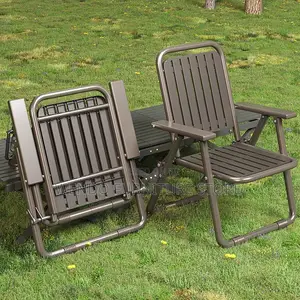 Home Chairs; Outdoor Courtyard Foldable Garden Chairs