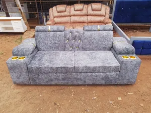 Lavish Gray Two Seater Sofa