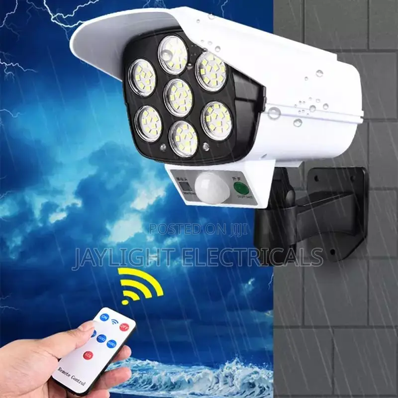 Monitoring Camera Solar Induction Wall Lamp Anti Thief