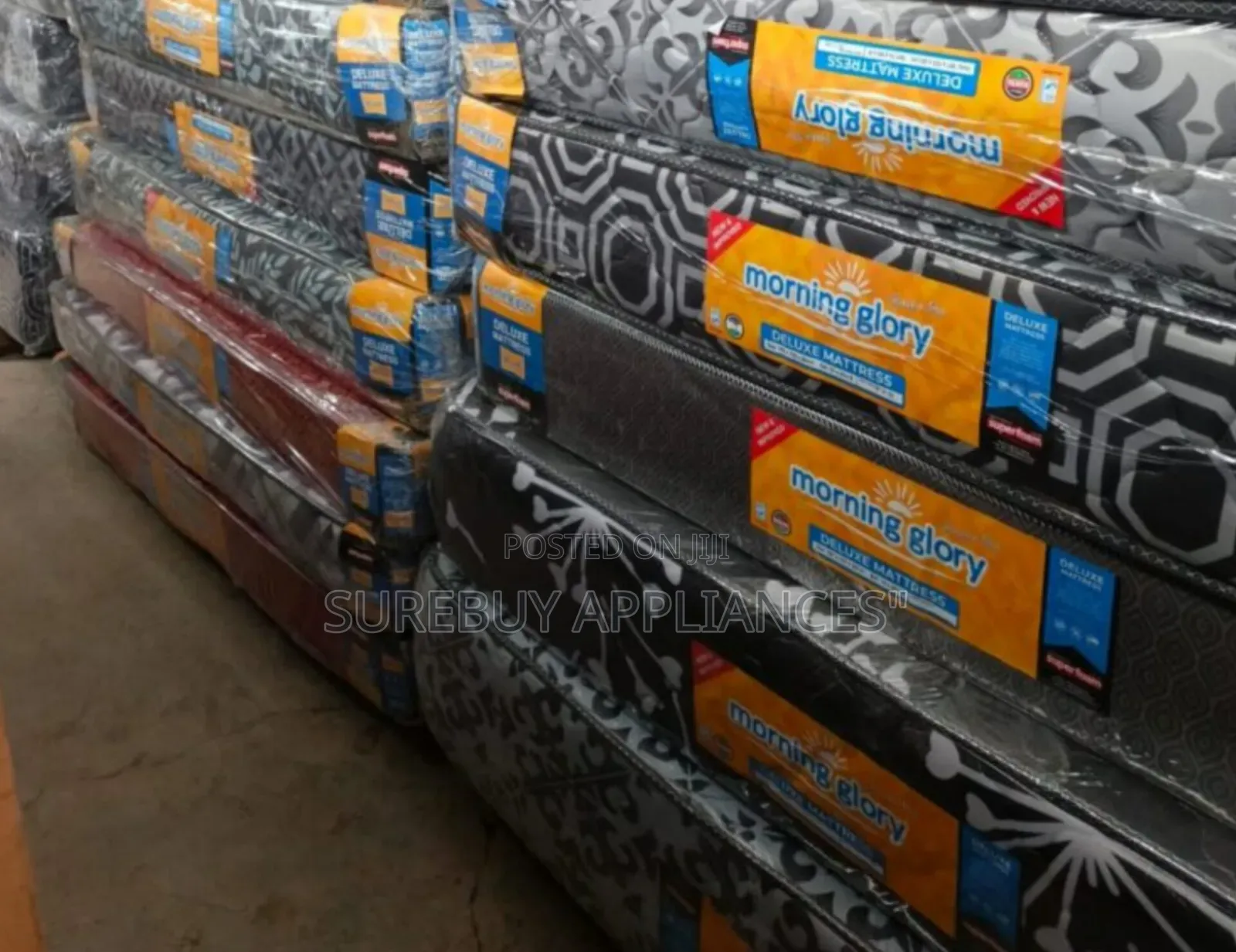 4by6 10inches Morning Glory Mattress Plain Best Quality
