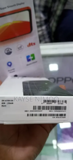 New Samsung Galaxy A17 256 GB Black