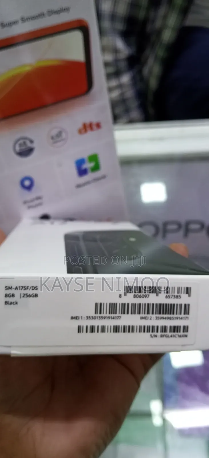 New Samsung Galaxy A17 256 GB Black