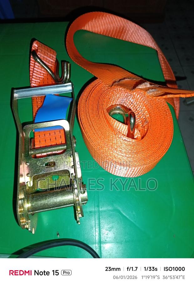 Ratchet Strap Heavy Duty 5-Ton Ratchet Strap (50mm) - thumbnail 2