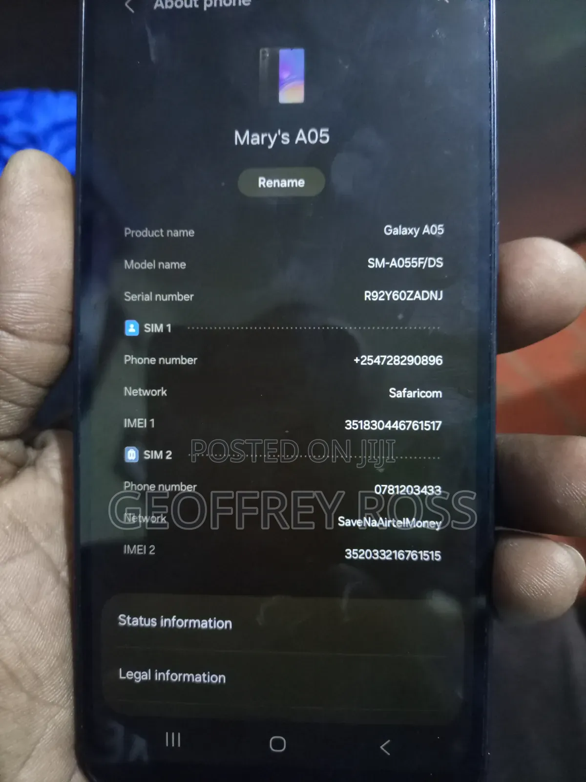 Samsung Galaxy A05 64 GB Black