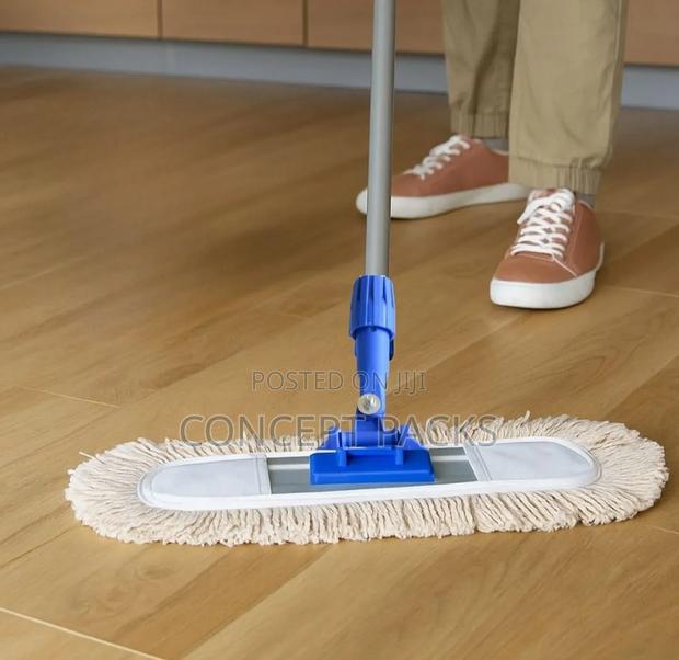L9fh Teepee Dry Mop With Handle -Wide 24"