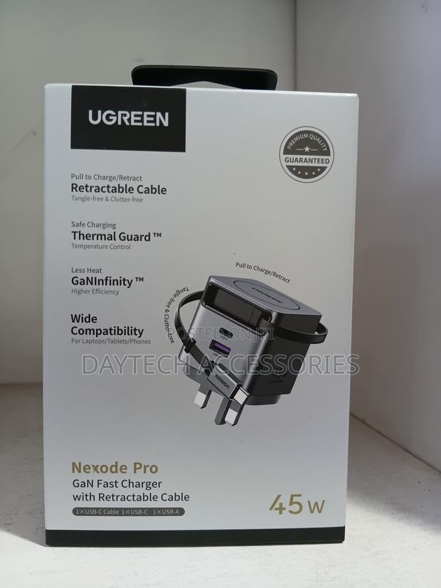 Ugreen Nexode Pro 45w Gan Fast Charger With Cable ( X614 / 65823).