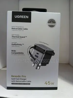 Ugreen Nexode Pro 45w Gan Fast Charger With Cable ( X614 / 65823).
