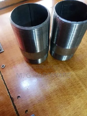 Long Thread Nipple Galvanized 2"