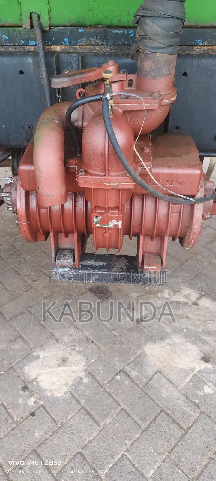 Exhauster Tank and Pump for Sale