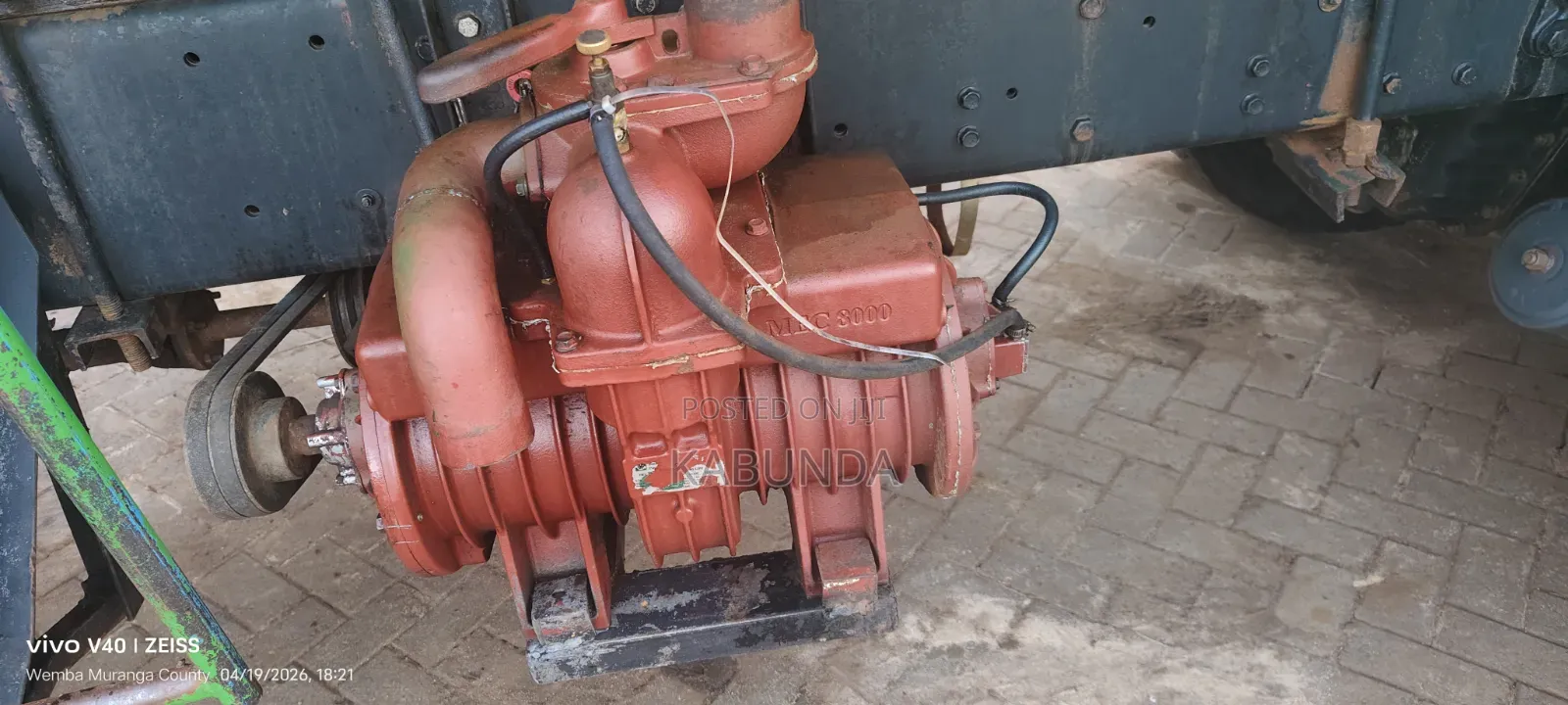 Exhauster Tank and Pump for Sale
