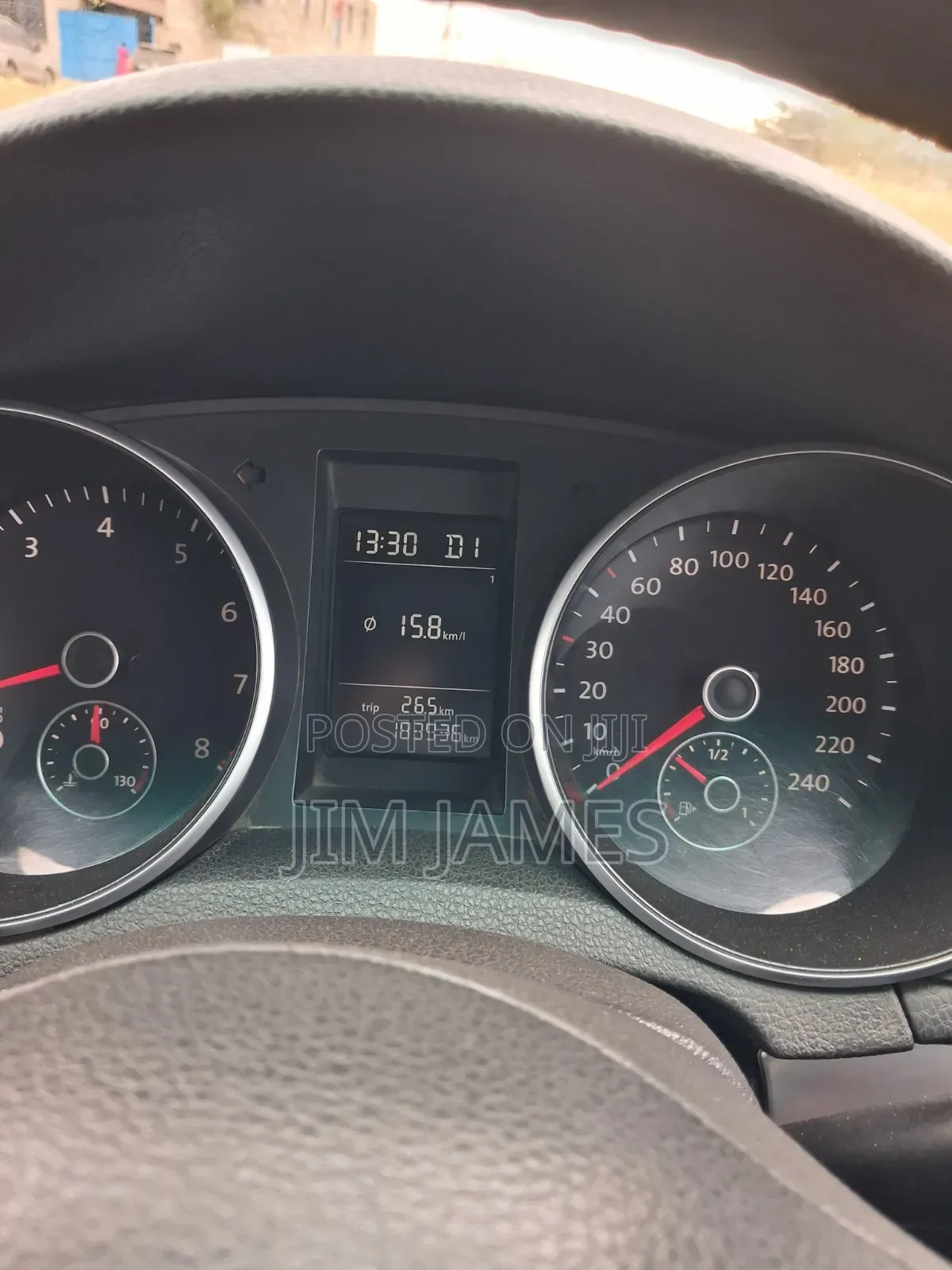 Volkswagen Golf Variant 2011 Red