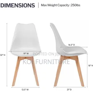 Office Chair Eames-Style Modern Dining Chairs