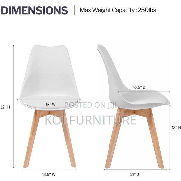 Office Chair Eames-Style Modern Dining Chairs - thumbnail 3