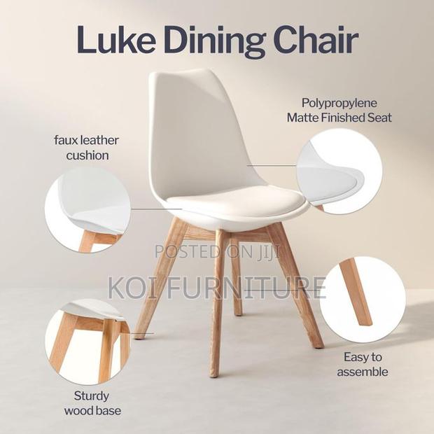 Office Chair Eames-Style Modern Dining Chairs - thumbnail 5