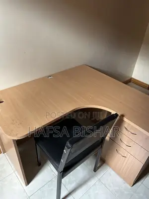 L-Shaped Office Table