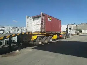 Trailer Truck for Delivery Accessible
