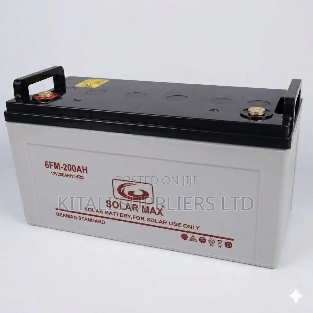 Solar Max 12v 200ah Deep-Cycle Solar Battery.