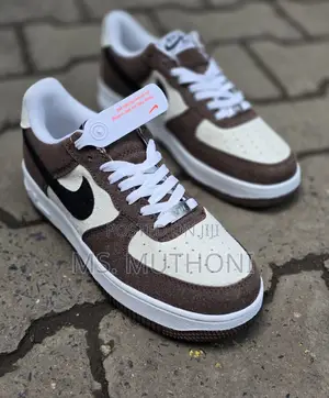 Mosswood Brown and Sail Color Way Nike Airforce 1 *Sizes: 39-44
