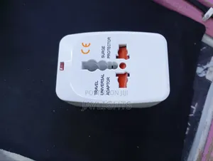 Universal Travel Adapter Compatible With Eu, Us, Uk, Au Sockets
