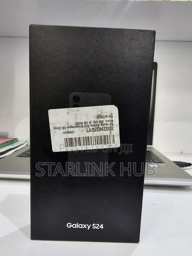 New Samsung Galaxy S24 256 GB Black