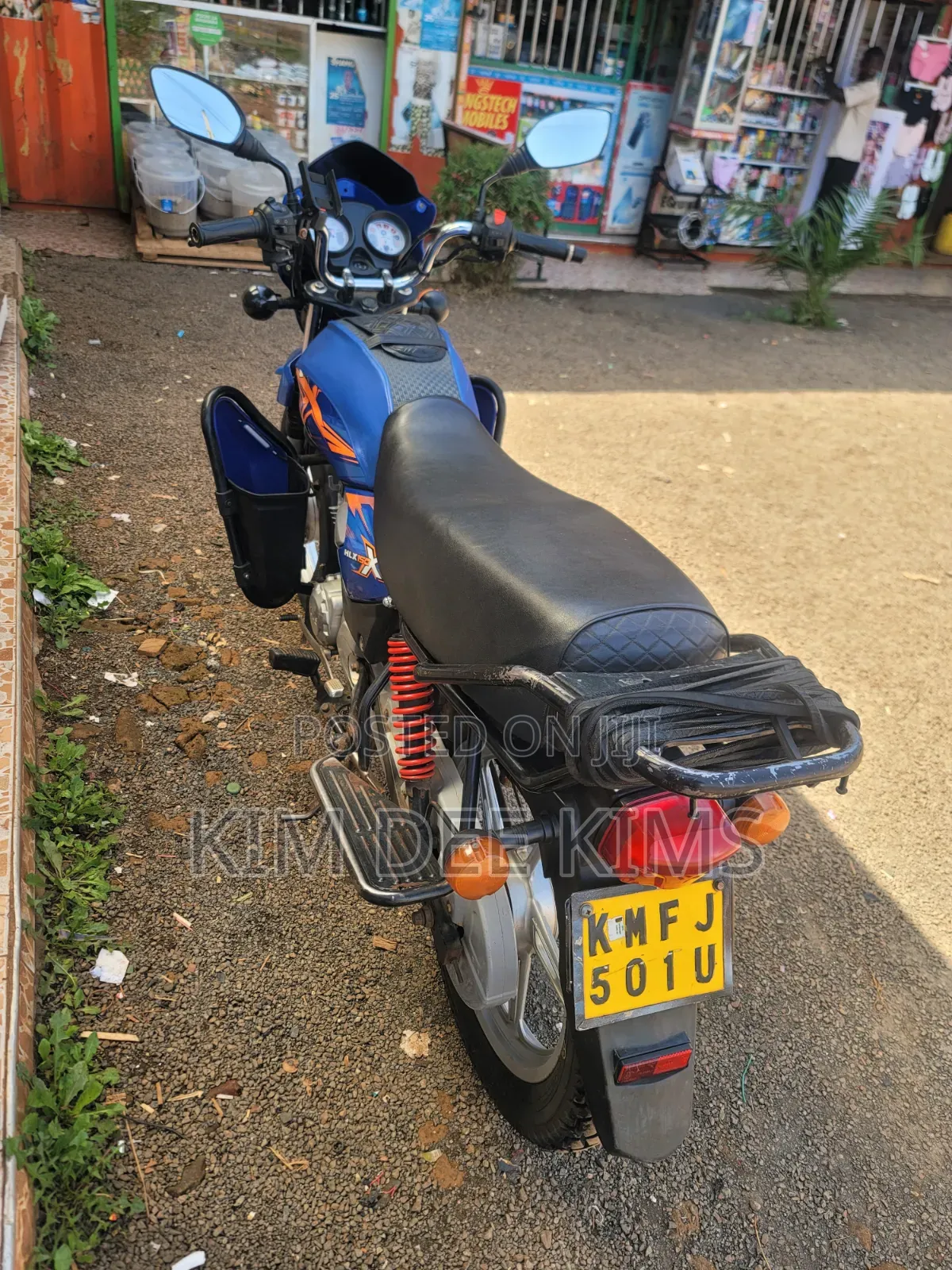 TVS HLX Plus ES 2022 Blue