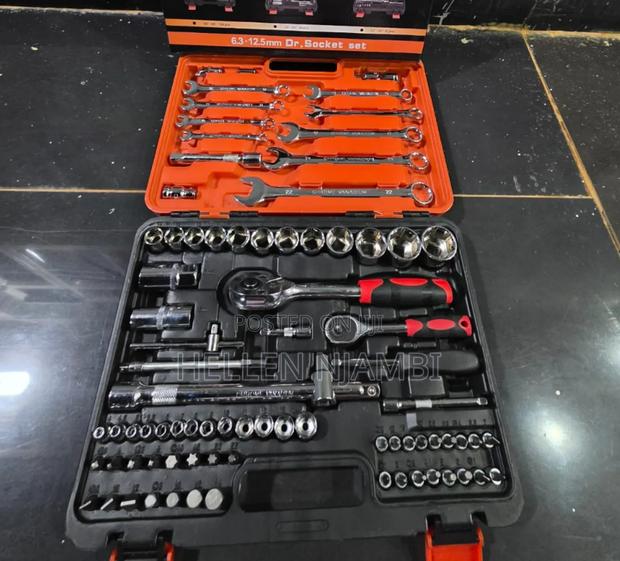 82 PCS Mechanic Socket Tool Kit Set