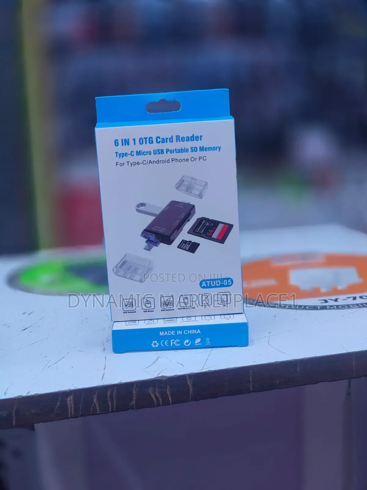 Type C Card Readers 6 in 1 Otg