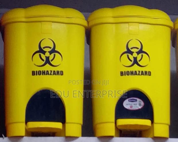 Pedal Biohazard 30l Dust Bin