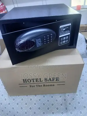 Front Door. Safe Hotel Box
