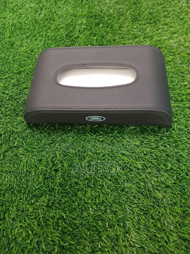 Branded Land Rover Serviette Holder – Premium Car Tissue Organizer