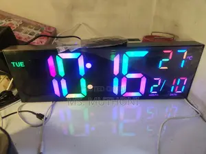Big Led Digital Decorative Clock