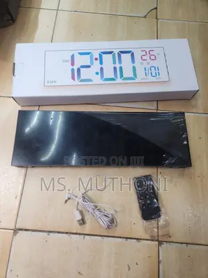 Big Led Digital Decorative Clock