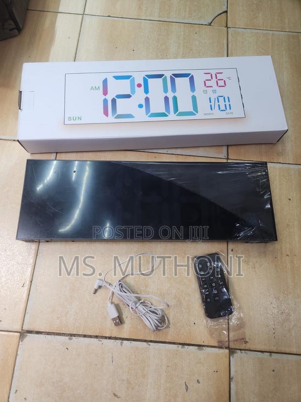 Big Led Digital Decorative Clock - thumbnail 2