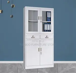 Office Cabinet; Two Doors Steel Constructed Office Cabinet