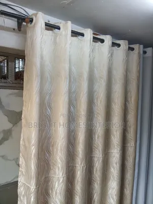 Curtains Beige Curtain Sold Per Meter