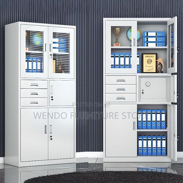 Office Cabinet; 2-Doors Office Essentials Storage Cabinet