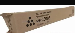 Genuine Ricoh Mpc6003 Black Toner