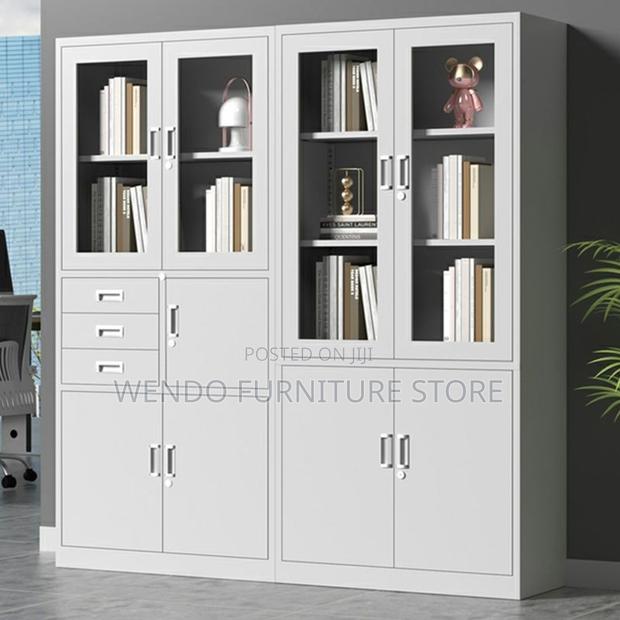 Office Cabinet; 2-Doors Office Essentials Storage Cabinet - thumbnail 3