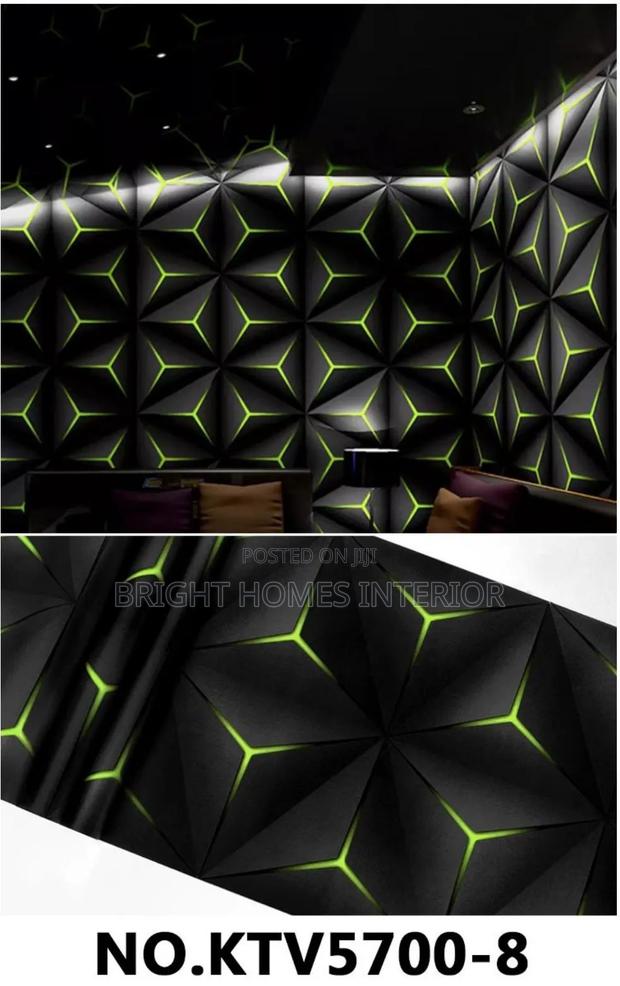 Green 3d Wallpaper Available for Kinyozi and Studios
