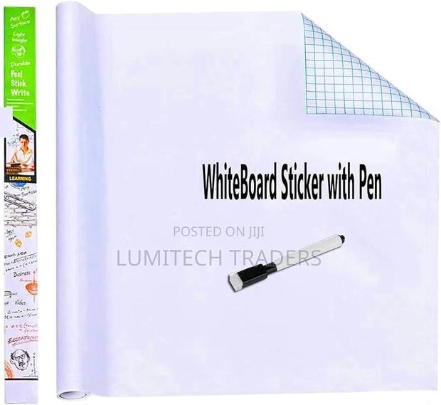Whiteboard Wall Self-Adhesive Sticker 2 M With Pen