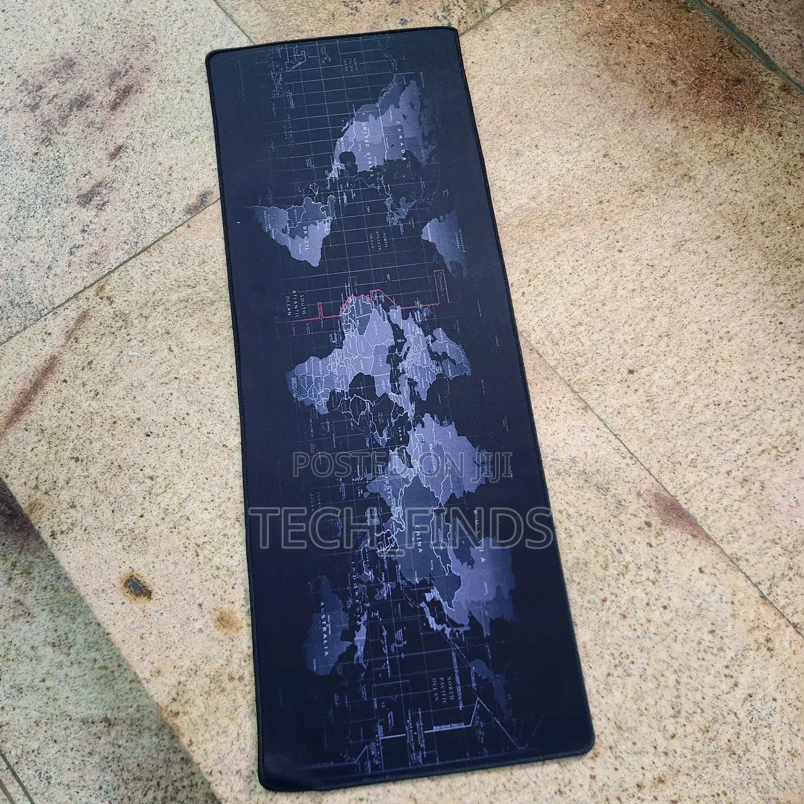 World Map Gaming Mouse 80 X 30cm