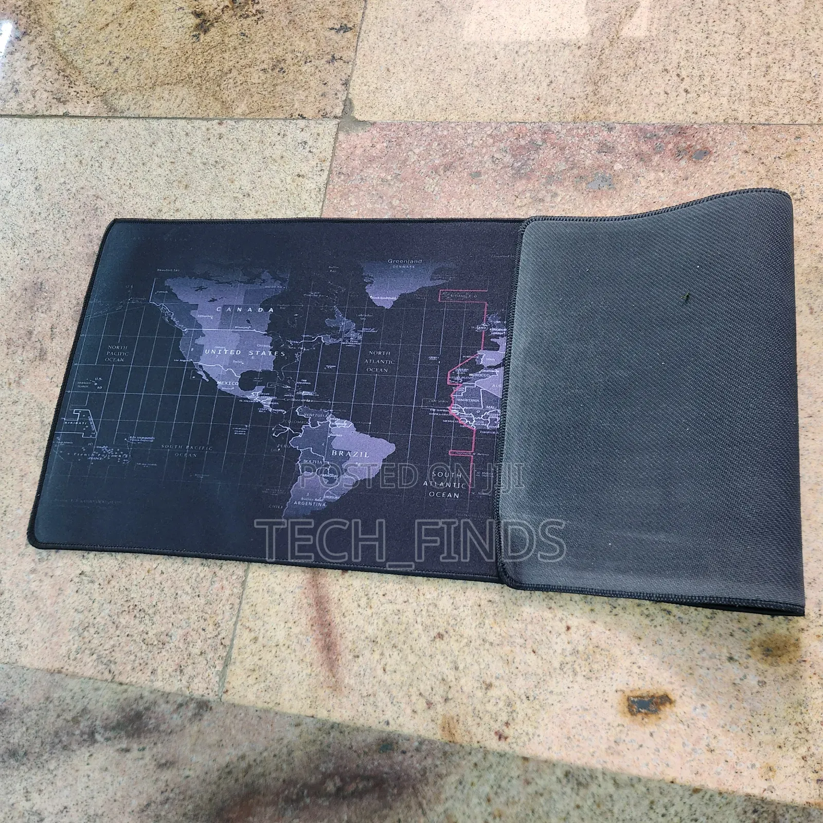 World Map Gaming Mouse 80 X 30cm