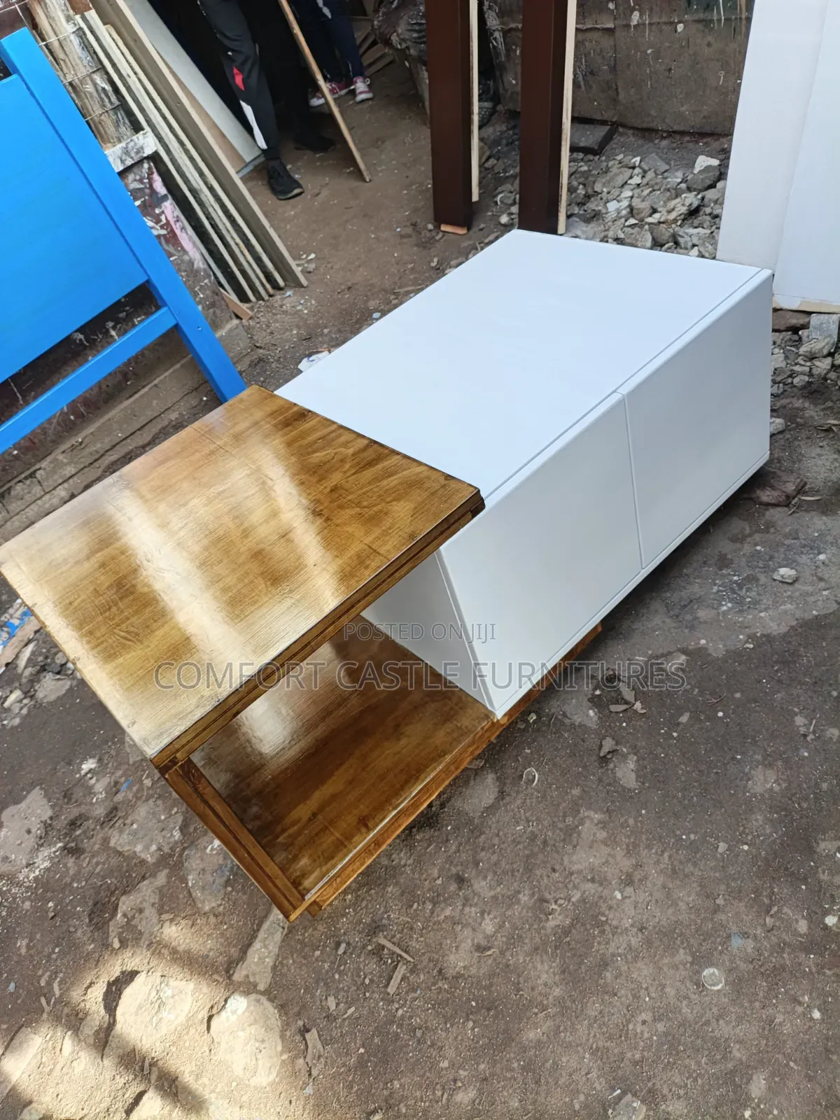 Tv Stand Showcase Coffee Table Set