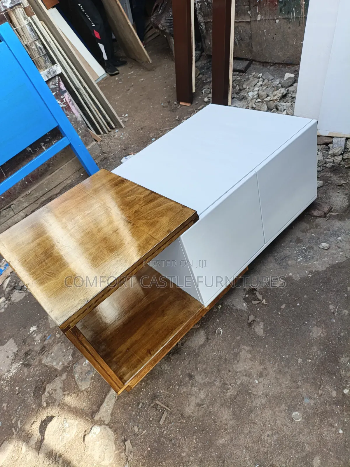 Tv Stand Showcase Coffee Table Set