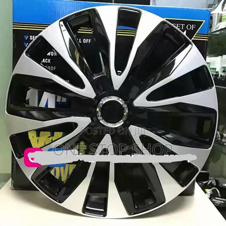 15inch Stylish Multi Spoke Design With 2tone Black Sipver Finish