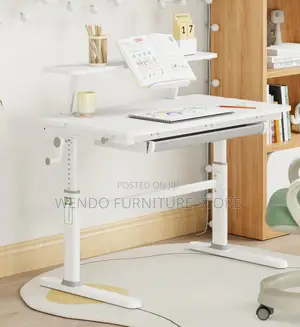 Office Desk; 1.2 Meters Manual Adjustable Height Urban Desk