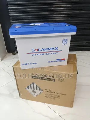 Solarmax 12v 300ah Lithium Battery