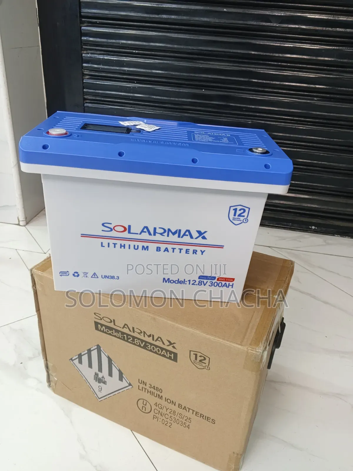 Solarmax 12v 300ah Lithium Battery