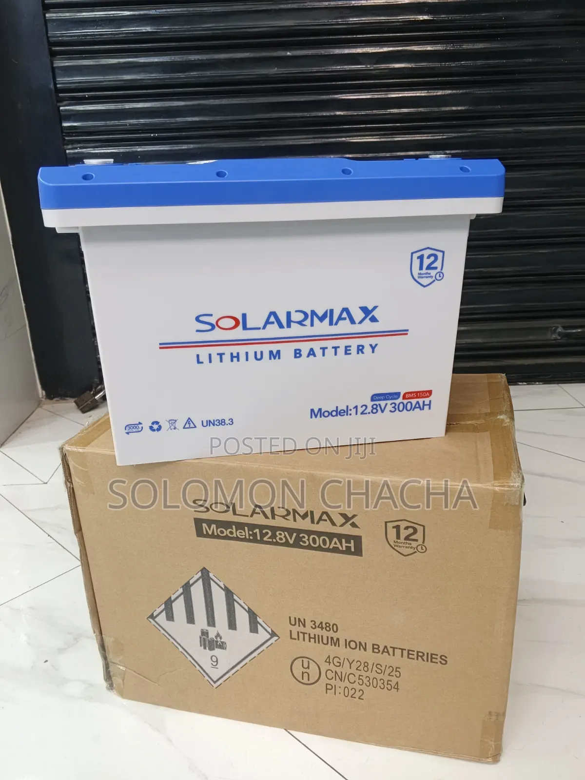 Solarmax 12v 300ah Lithium Battery