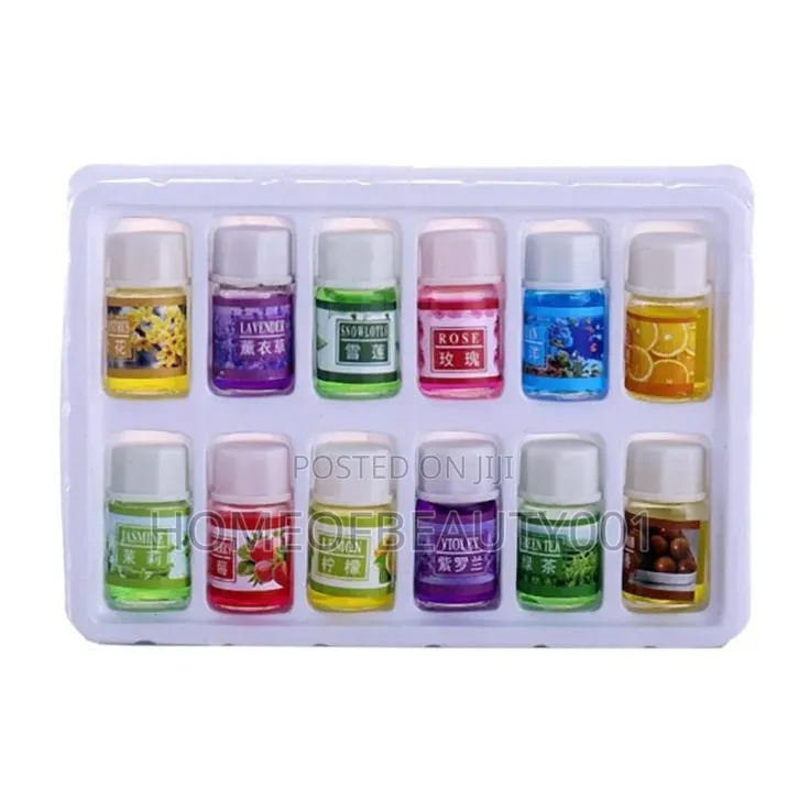 12pcs Essential Oils.